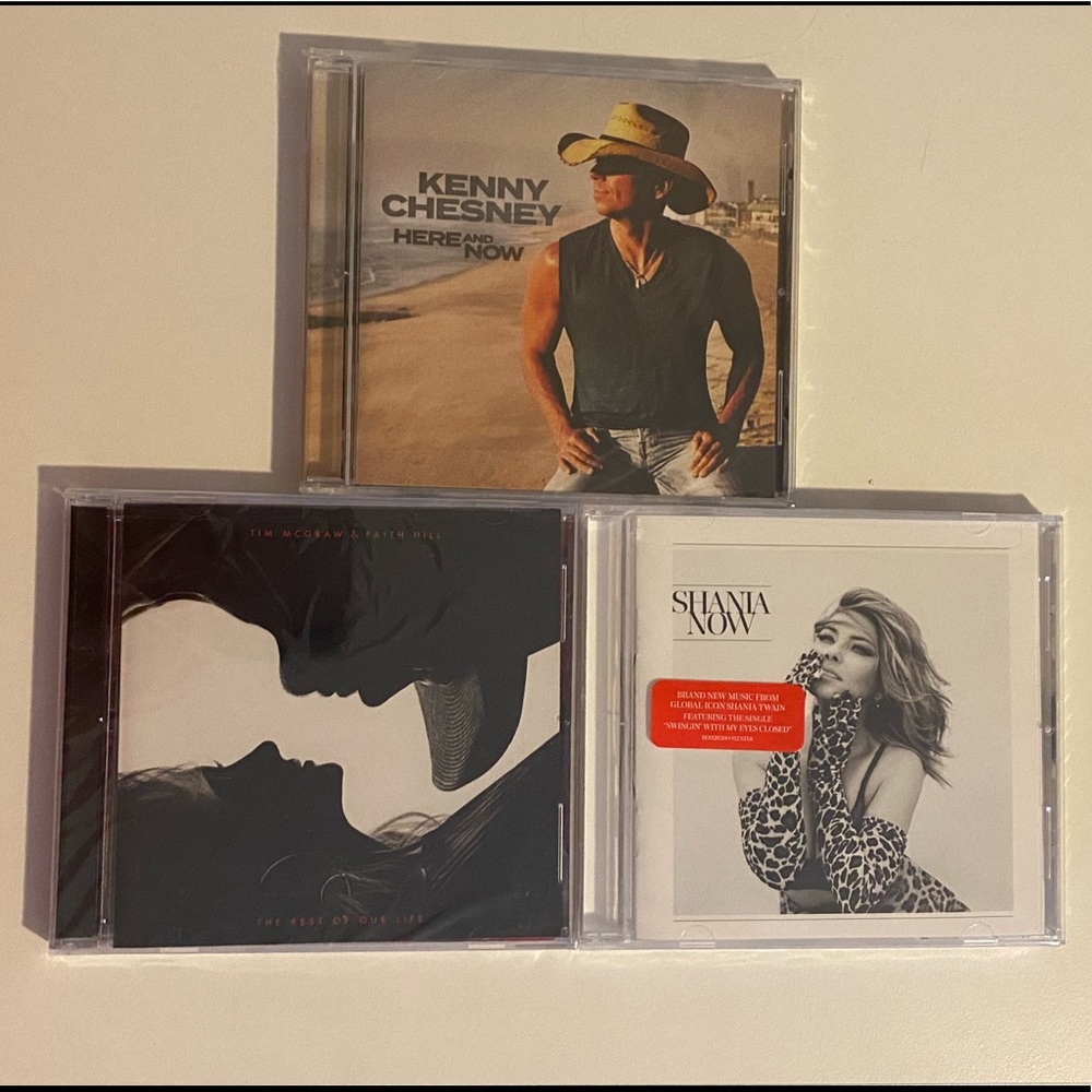 Set of 3 NEW Country CDs